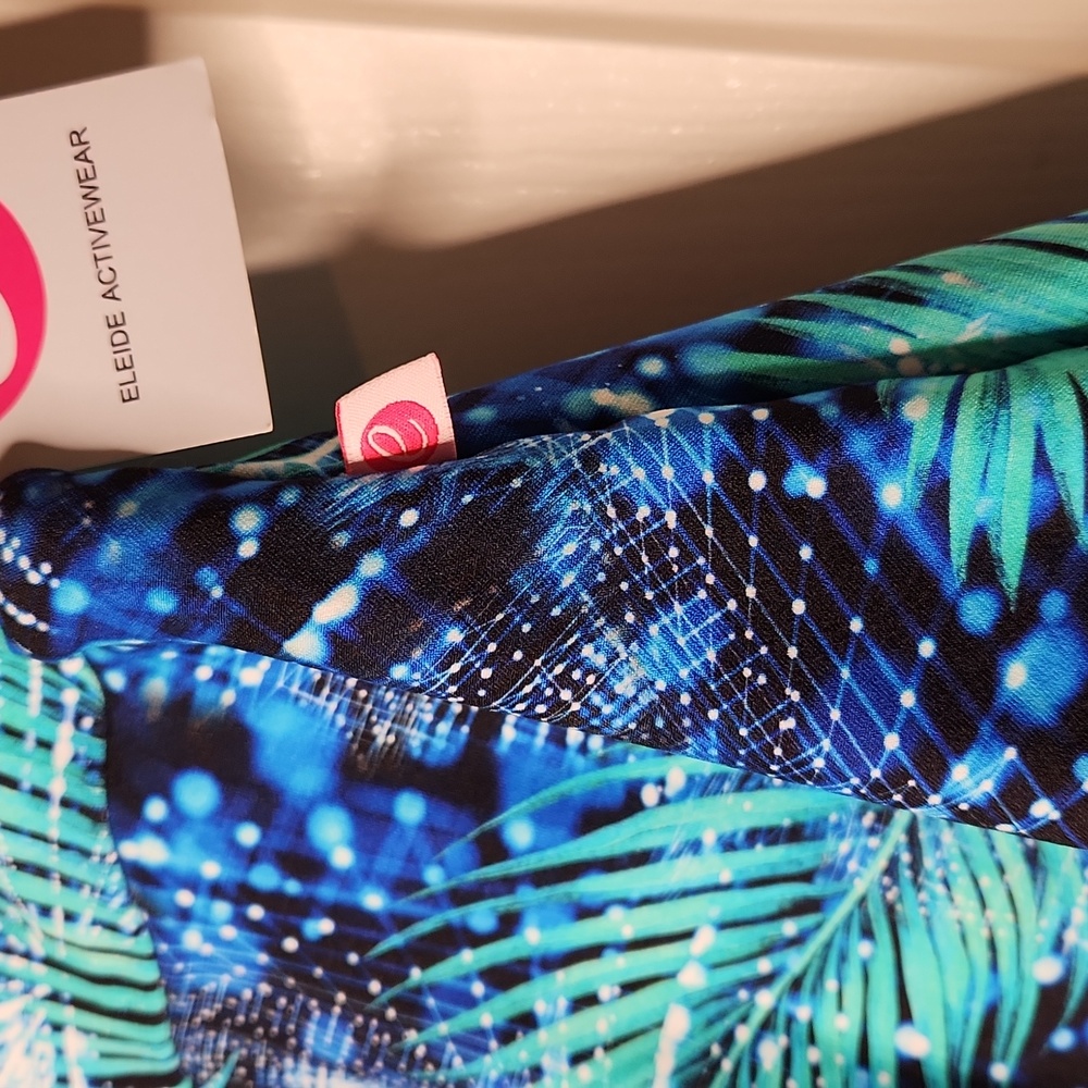 Eleide Activewear Palm Leaf Abstract Print Skirt Size XL NWT - Picture 3 of 8